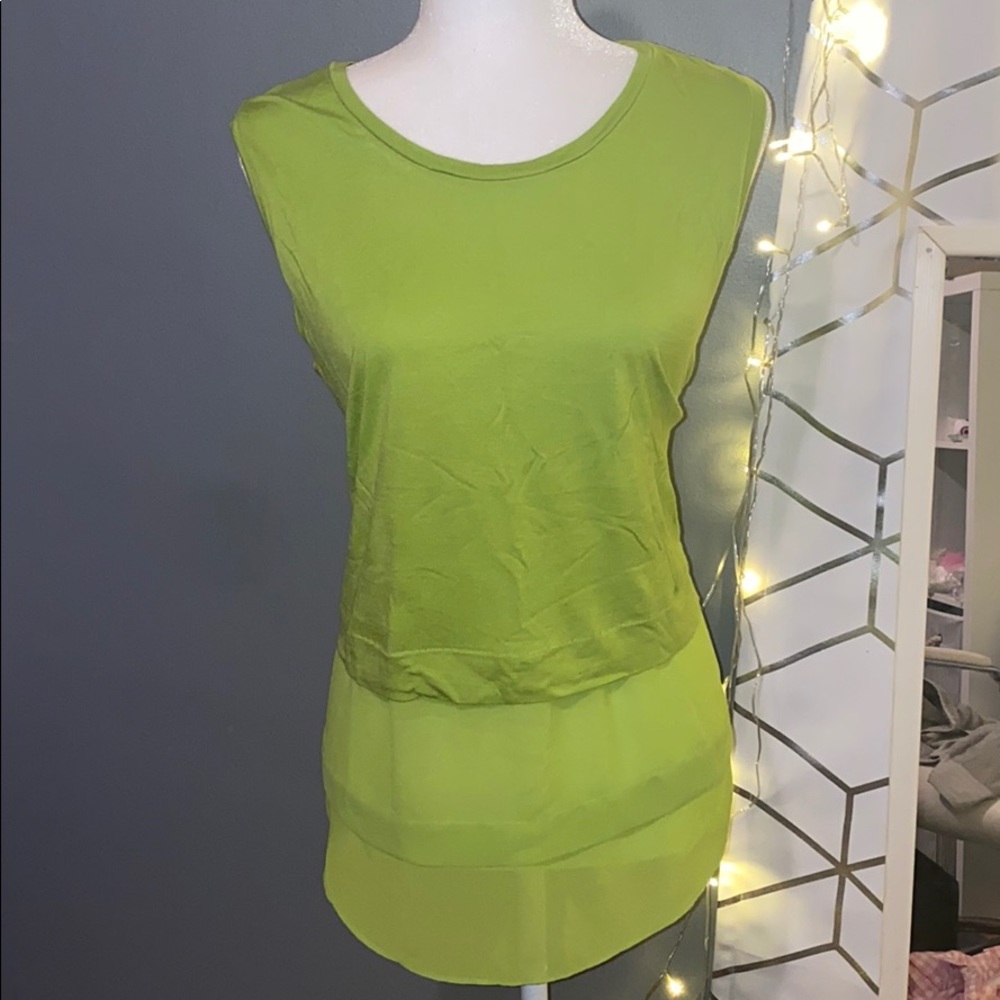 Michael Kors | Green Tank Blouse